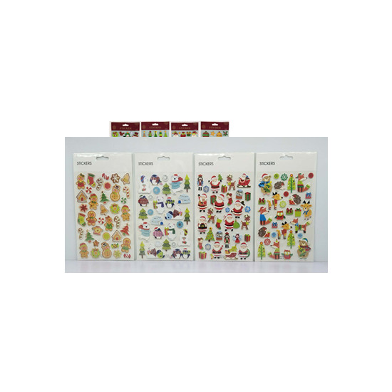 Наклейка новогодняя 14*25см, P123 (P123)