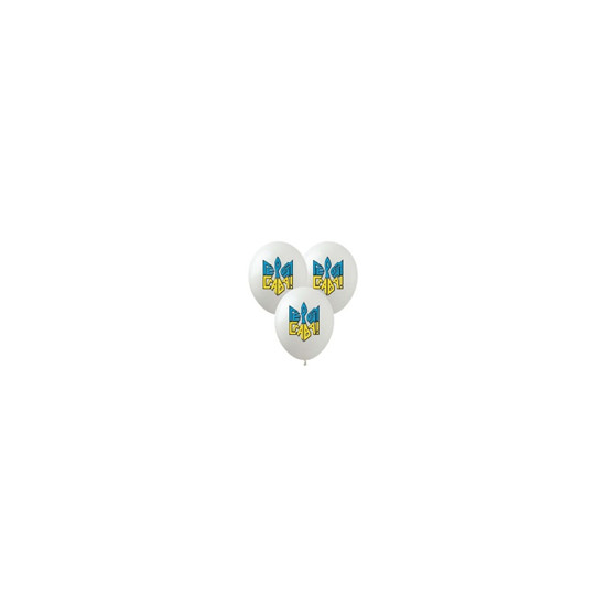 Шарики Pelican 12' (30 см) "Героям Слава" 1-стор (828937)