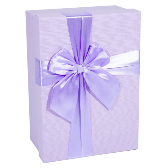 Прямоугольная подарочная коробка сиреневая Unison, 158-17 (158-17 lilac)
