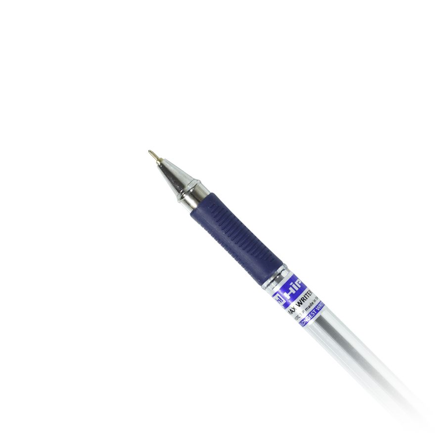 Ручка масляна Hiper Max Writer Silver HO-338 2500м, 0,7мм, синя (HO-338)
