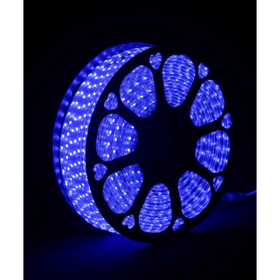 Бухта 3-жильный. круглый LED 80 м, синий, шт (1735-02)