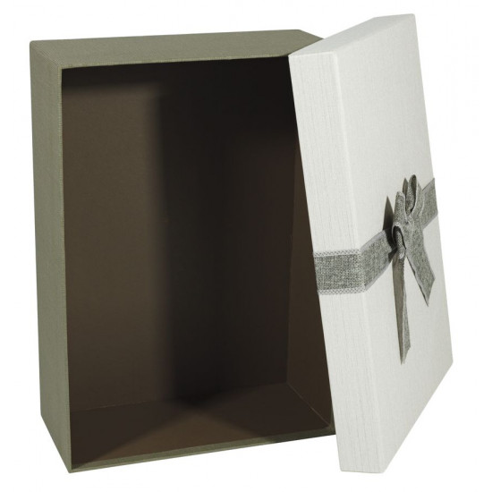 Подарункова коробка MS9306-19Q-1, прямокутна темно-зелена ,39x28x13cm/37x26x10.5cm/35x24x7.5cm 3шт. в наборі (MS9306-19Q-1)
