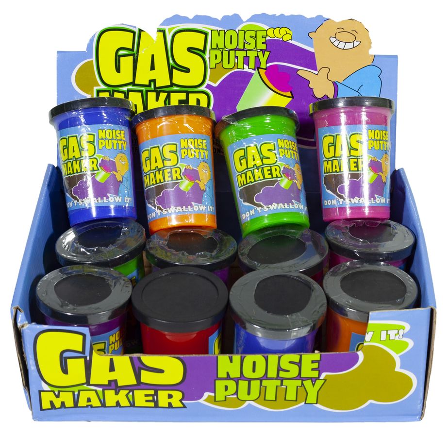 Слайм "Gas maker" надуваються інд / запаювання, 12шт /уп (6310)
