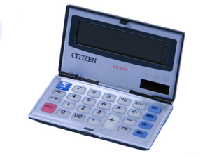 Калькулятор 80A-LC CITIZEN 12р. 2п. (LC-80A CITIZEN)