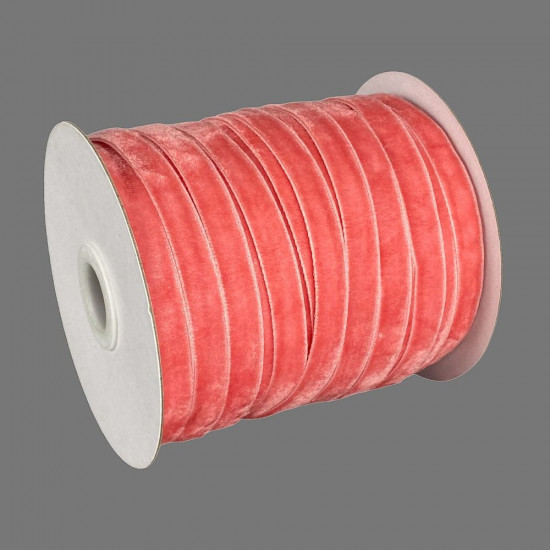 Бархатная лента 1,0 см х 50 ярдов (D00910- C 11)