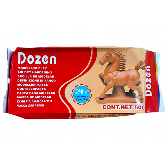 Паста для моделирования теракотова - 500 г (0669DSCN)