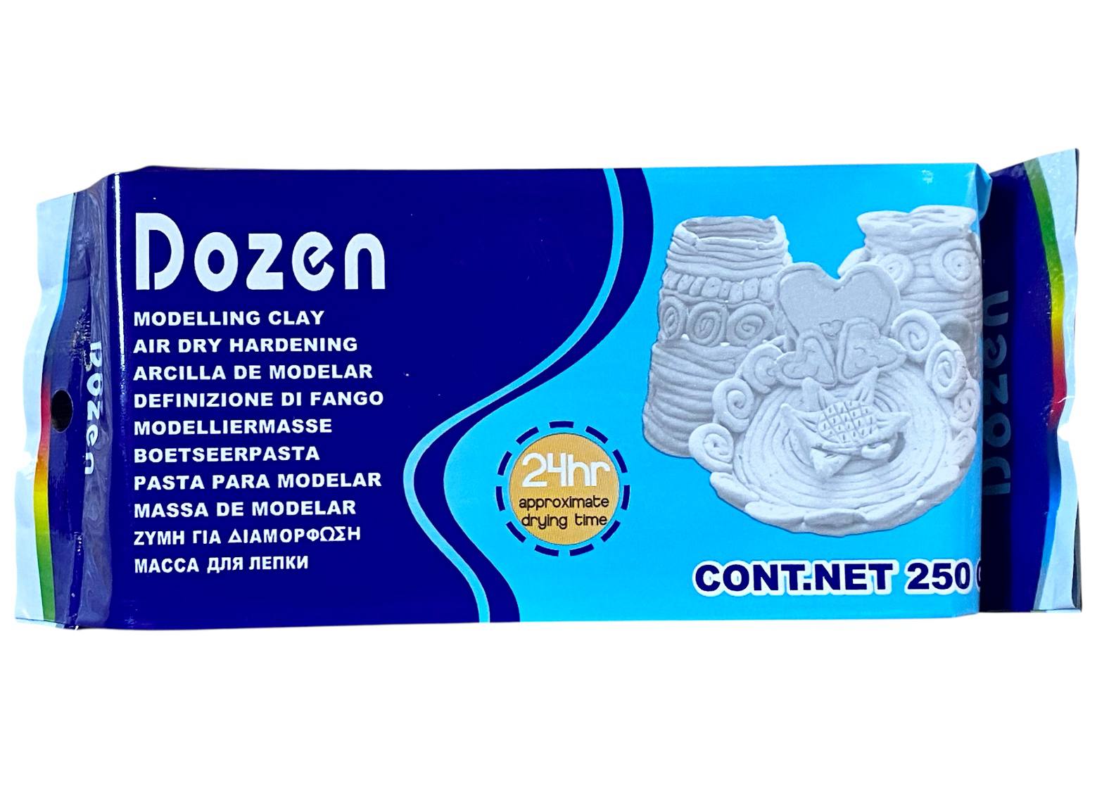 Паста для моделирования белая - 250 г (0664DSCN)