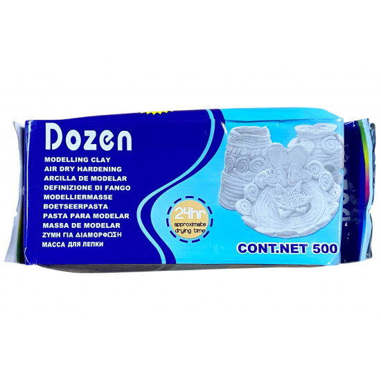 Паста для моделирования белая - 500 г (0667DSCN)