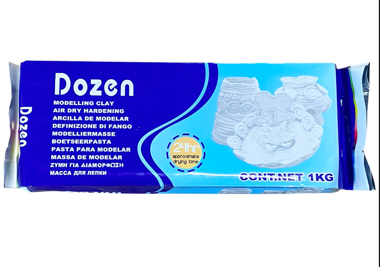 Паста для моделирования белая - 1,0 кг (0668DSCN)