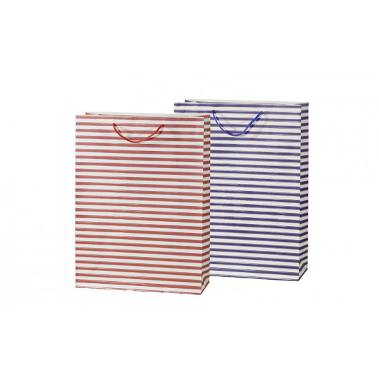 Пакет подарунковий YM-S-871-L, 210g, 31x42x12cm, з фольгою і глитером 4 дизайну (YM-S-871-L)