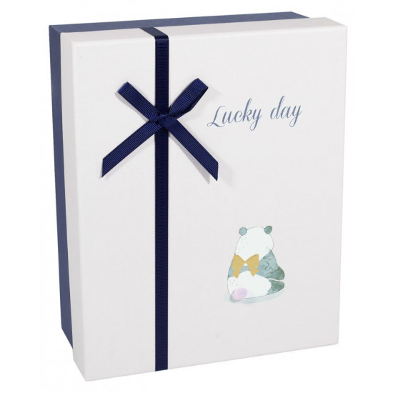 Подарункова коробка 107-39, прямокутна "Lucky day", 25.5х20.5х10.5cm/21.5х17.5х9.5/16.5х14.5х8.5cm 3шт. в наборі (107-39)