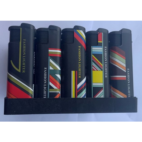 Запальничка FASHION LIGHTER (турбо полум'я) Різнокольоровий Unison (835-5)