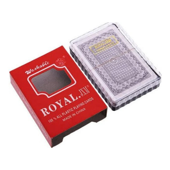 Карты игральные пластиковые Royal 54шт. в индувидуальной упаковке Unison (251-54)