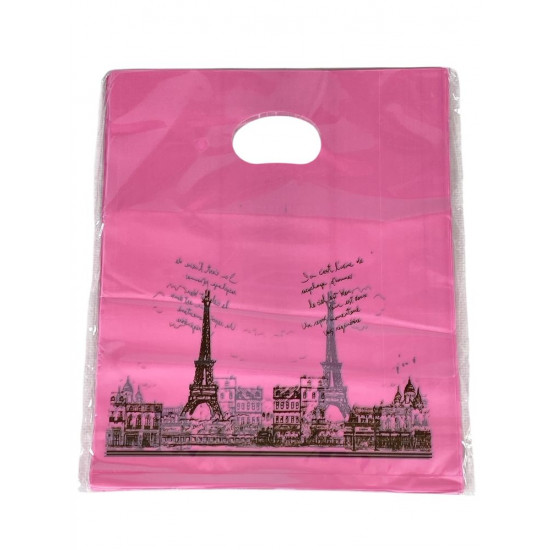 Подарочные пакеты, полиэтиленовые 20 х 25см, 24шт/уп (10700-9)