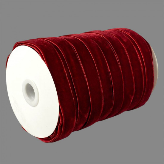 Оксамитова стрічка 1,5 см х 50, 30 ярдів (D00815- С 54)