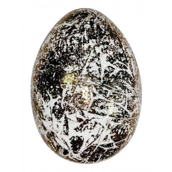 Пасхальне яйце 15 х 10см Ретро-золото (L00157)