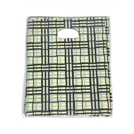 Подарочные пакеты, полиэтиленовые 20 х 25см, 24шт/уп (10700-10)