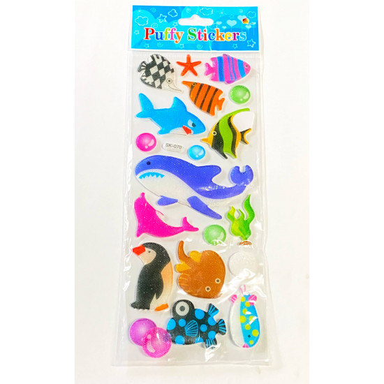 Наклейки 24 х 9см, 20шт/уп (SK-070)