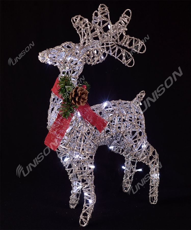 Олень-2  срібний  50см (19-037-50-S)