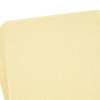 Фетр 20 х 30см, 1,2мм, 10 листів, світло-бежевий Бежевий Unison (170HQ-066)