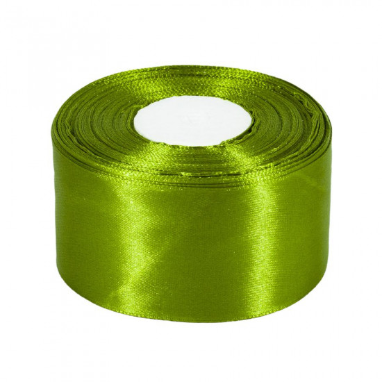 Атласна стрічка 4см (±5мм) x 33м Зелений Marill (LA4033-108)
