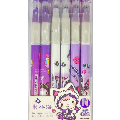 Ручка дитяча, що стирається Aodemei "KUR" 0,38мм, синя (GB-34250)