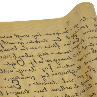 Папір пакувальний крафт-двосторонній 0,7 х 7м Бежевий Unison (Пт 428.17)