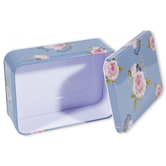 Подарункова коробка MT-028-11, металева, прямокутна, 12.5x8.5x4.5cm/14.5x10.2x5.5cm/18.6x13.3x6.5cm, 3шт. в наборі (MT-028-11)