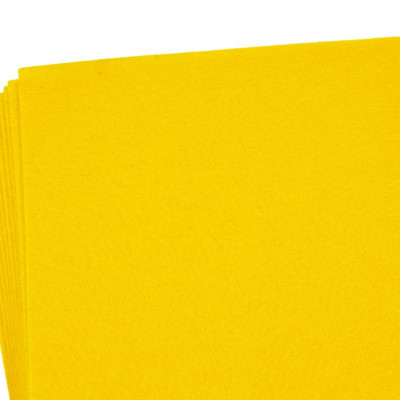 Фетр 20 х 30см, 1,2мм, 10 аркушів, помаранчевий Помаранчевий Unison (170HQ-060)