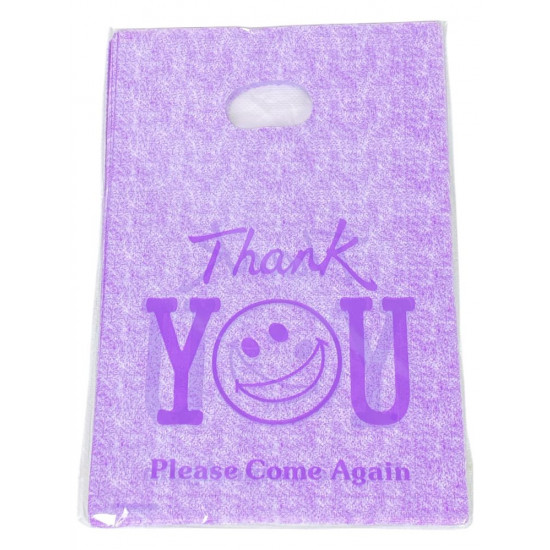 Подарочные пакеты, полиэтиленовые 20 х 30см, 24шт/уп Фиолетовый Unison (10701-2)