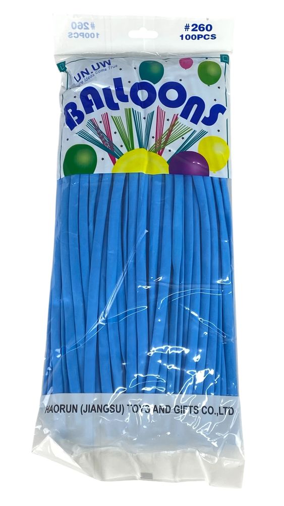 Куля-конструктор КДМ 260, синя 100шт/уп (QQ-2791)