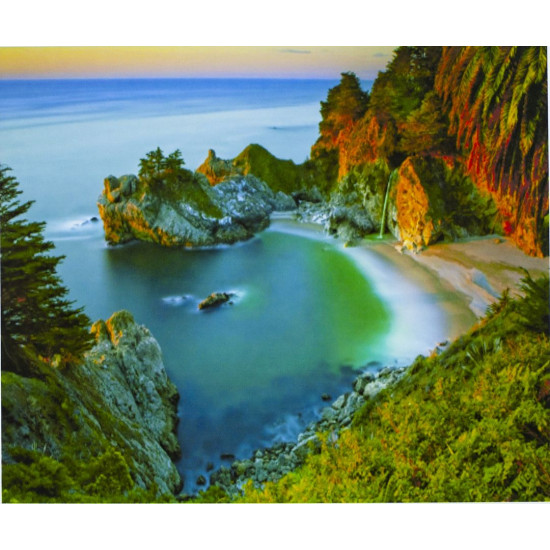Картина за номерами "Райська лагуна" 40 * 50см, крас.-акрил, кисть-3шт. (1 * 5) (9356EPH_B)