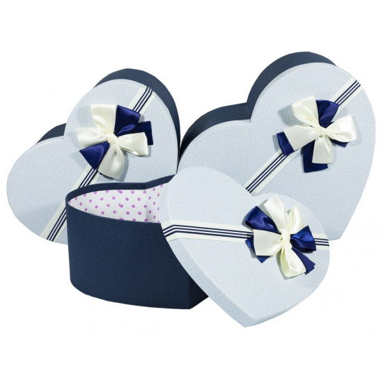Подарункова коробка MS7310-8Q-1 , блакитне серце, 26.7x21.7x13cm (MS7310-8Q-1 №3)