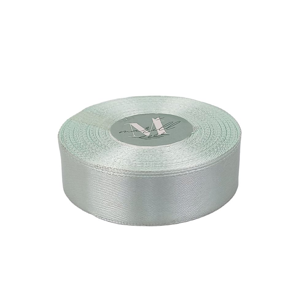 Атласна стрічка 2,5см x 33м Сірий Marill (LA2533-165)