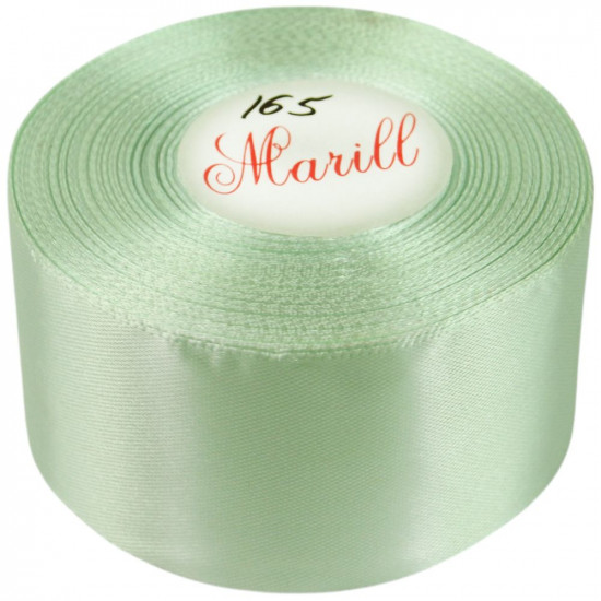 Атласна стрічка 5см (±5мм) x 33м Сірий Marill (LA5033-165)