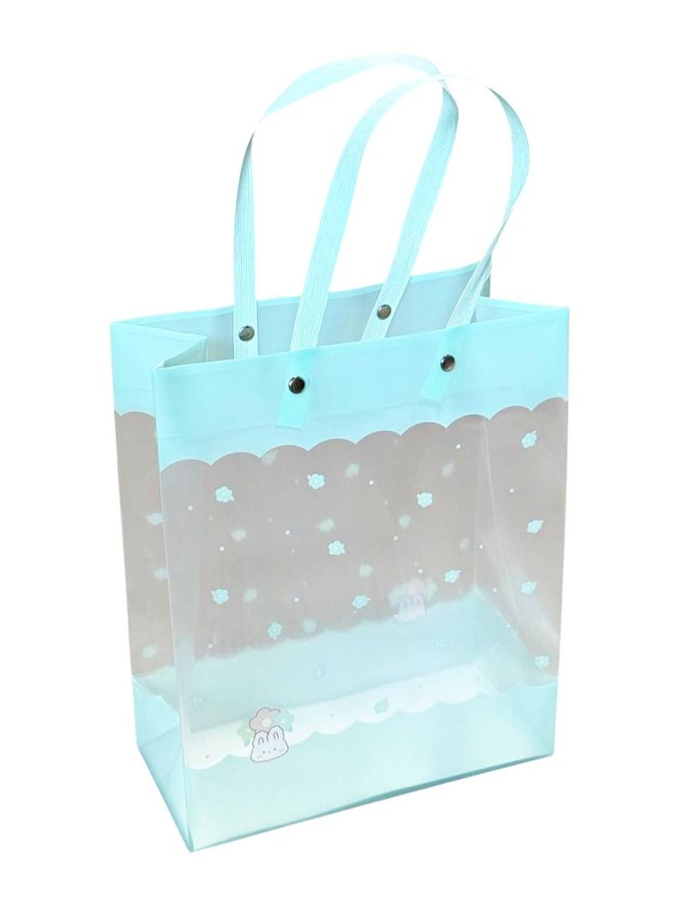 Пакети прозорі пластикові, 4 кольори, 19,5 х 24,5 х 9,5см Різнокольоровий Unison (SZ5014-051993-D)