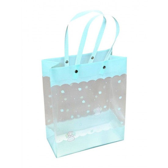 Пакети прозорі пластикові, 4 кольори, 19,5 х 24,5 х 9,5см Різнокольоровий Unison (SZ5014-051993-D)