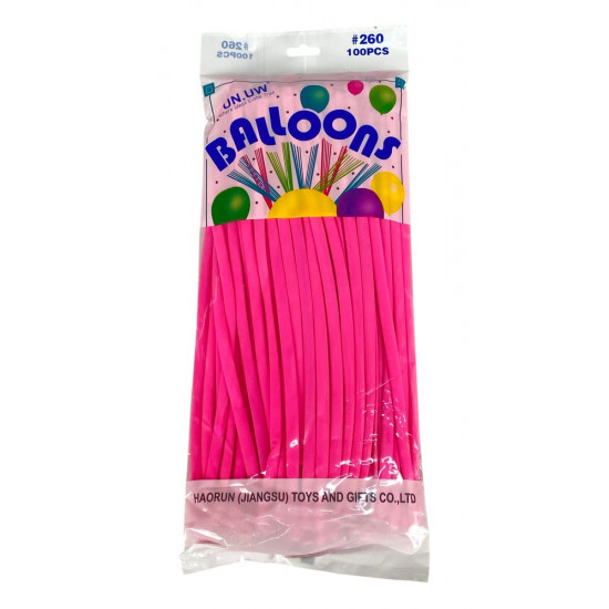 Куля-конструктор КДМ 260, рожева 100шт/уп (QQ-2785)