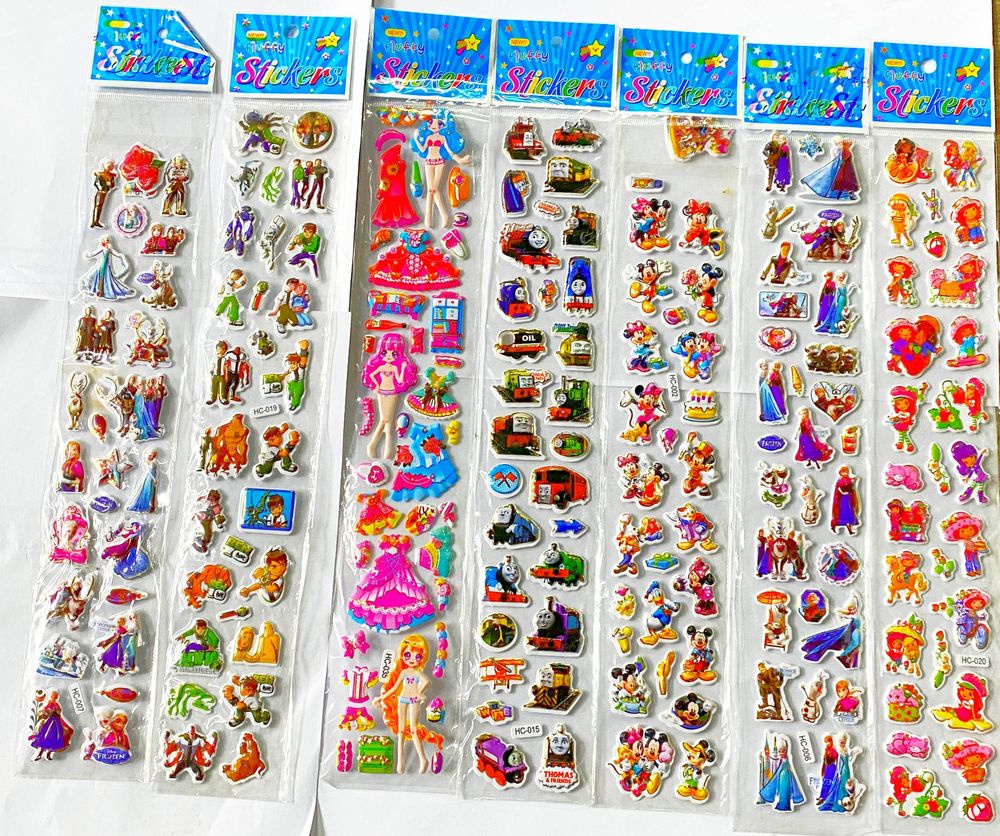 Наклейки 37 х 6см, 25шт/уп (HC-mix)