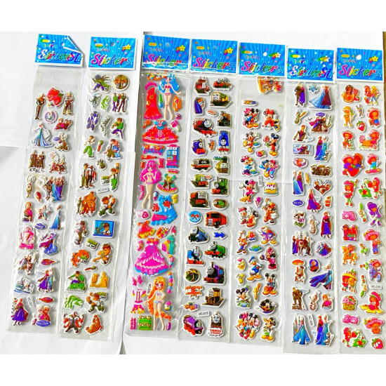 Наклейки 37 х 6см, 25шт/уп (HC-mix)