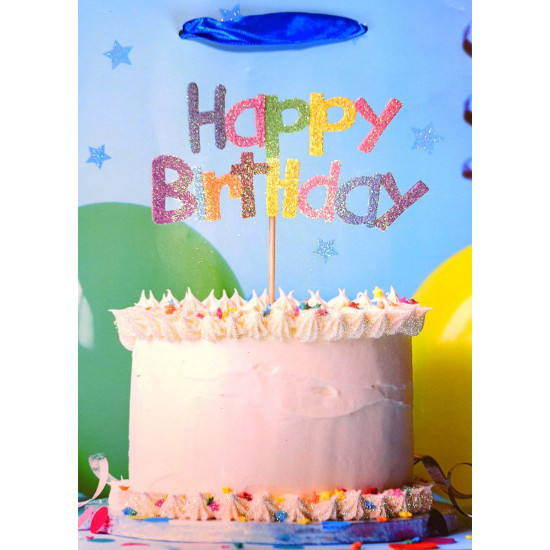 Пакет подарочный 210гр, 18 x 24 x 8,5см (12шт/уп) Разноцветный Unison (HL-502-4S)