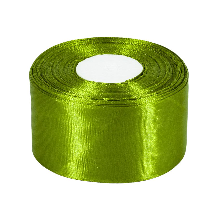 Атласна стрічка 5см (±5мм) x 33м Зелений Marill (LA5033-108)