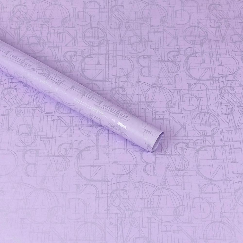 Папір пакувальний крафт-двосторонній 0,7 х 7м Рожевий Unison (Пт 500.5)