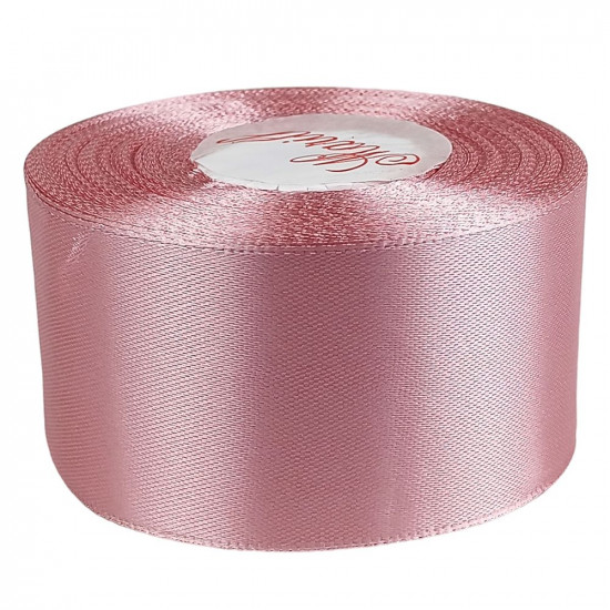 Атласна стрічка 4см (±5мм) x 33м Рожевий Marill (LA4033-75)