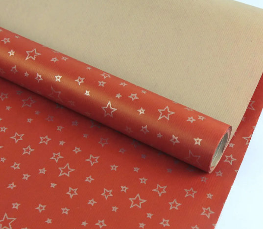 Бумага упаковочная крафт-двосторонний 0,7 х 7м (Пт 874.7)