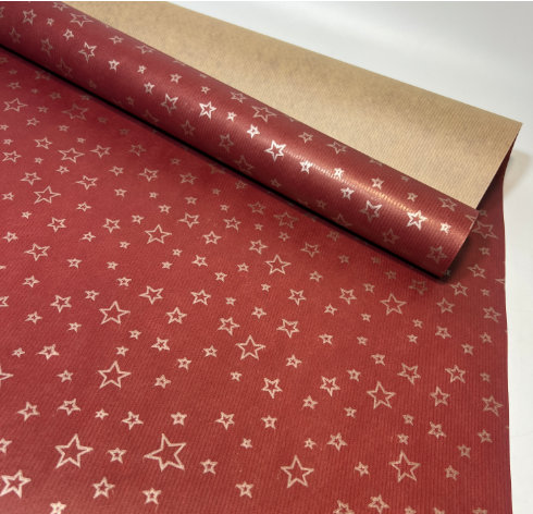 Бумага упаковочная крафт-двосторонний 0,7 х 7м (Пт 874.8)