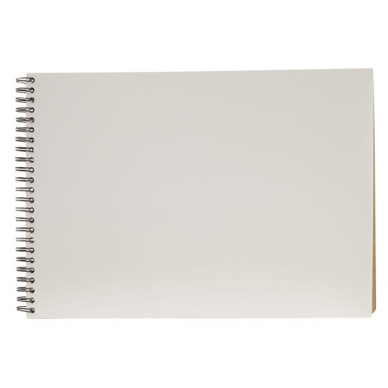 Альбомы для рисования 40 л А4 спираль  KRAFT 120г/м Ofort (AR4740)