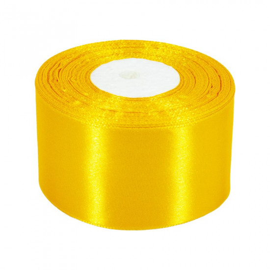 Атласна стрічка 5см (±5мм) x 33м Помаранчевий Marill (LA5033-17)