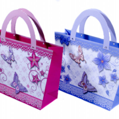 Подарочные пакеты с фольгой Пт 537,2 (Пт 537.2)