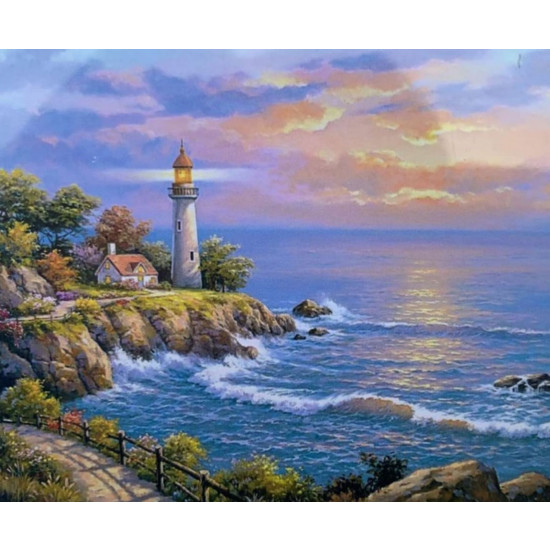 Картина за номерами 30 х 40см "Маяк" OPP Різнокольоровий Unison (1366EKTL_O)